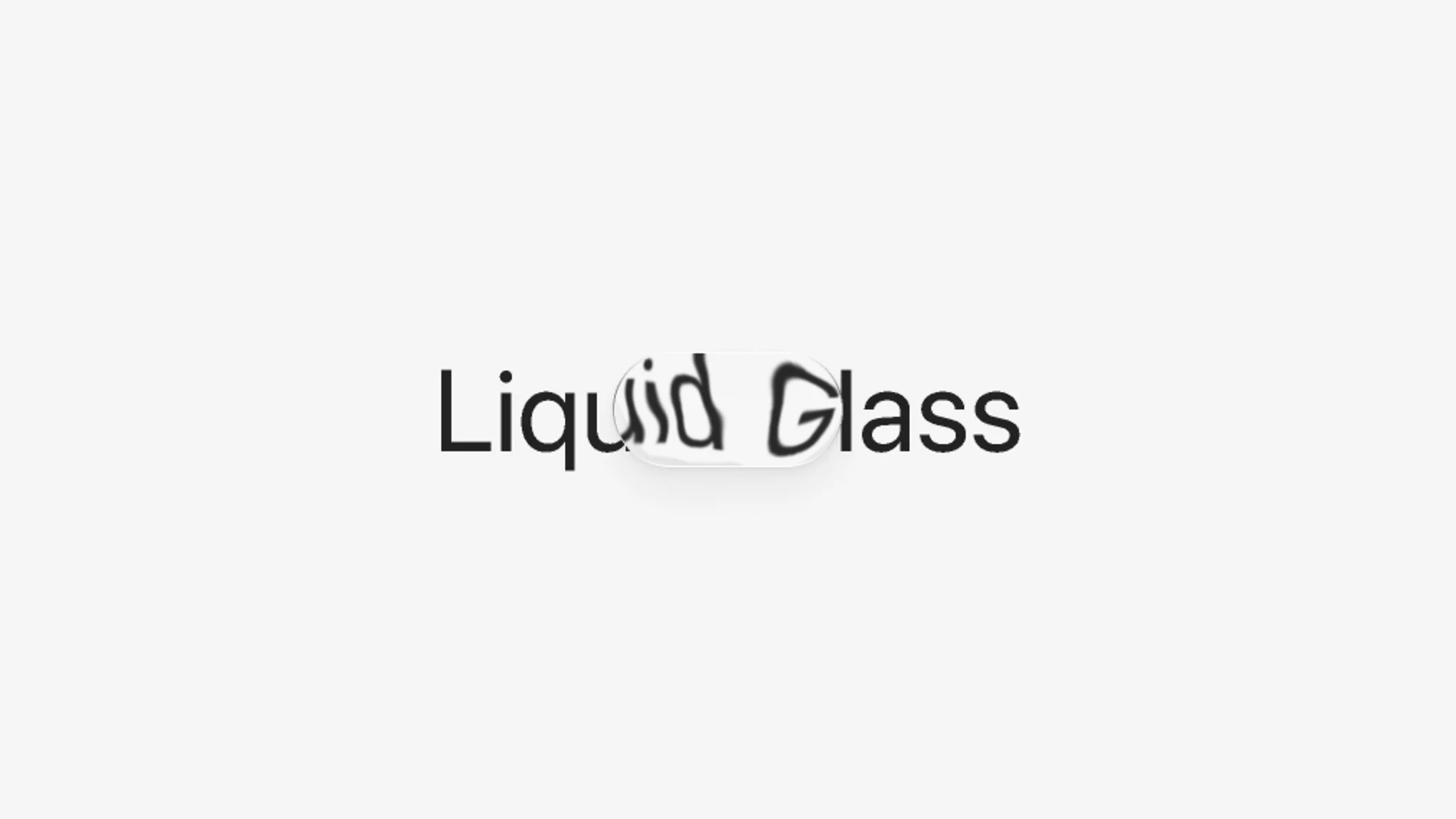 Liquid Glass